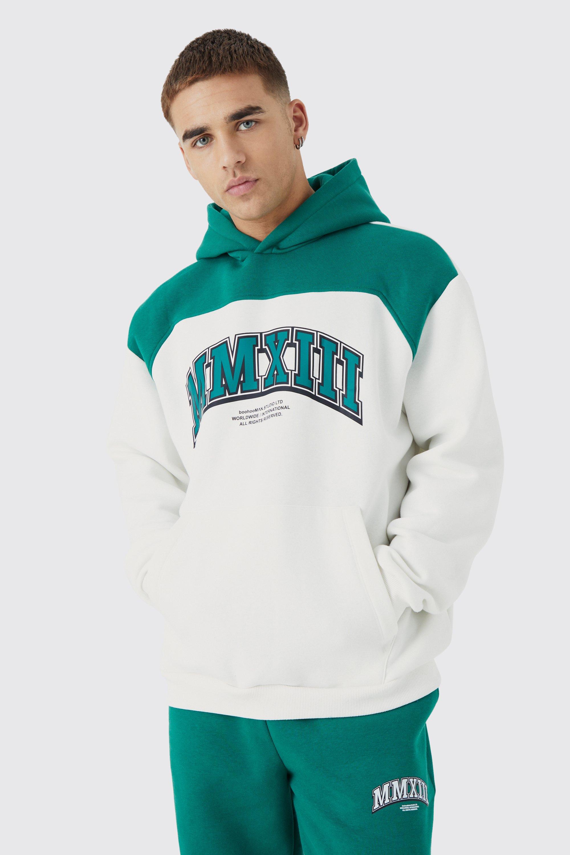 Boohooman best sale green hoodie